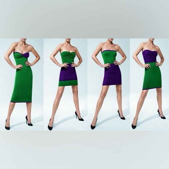 Wolford Fatal Dress limited edition dual color Size S - Picture 1 of 6
